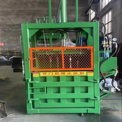 গুণ  Single Cylinder Waste Paper Baler Packer Wrapping Machine ISO CE কারখানা
