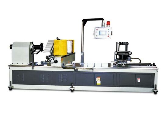 গুণ  TS-100-2 Digital Control Automatic Paper Tube Machine with Two Head Single Blade for Industrial Paper Core Production কারখানা