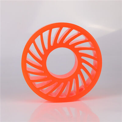 গুণ  Durable Mechanical Consumables polyurethane sun wheels and no crush wheels tailored for corrugated box machinery applications কারখানা