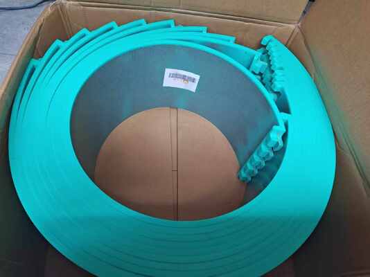 গুণ  Heat Wear Resistant Polyurethane PU Anvil Cover with Minimal Die-Cutting Pressure and Inner Steel Plate Structure for Rotary Die Cut কারখানা