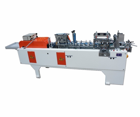OEM স্বয়ংক্রিয় পেপারবোর্ড কার্ডবোর্ড বক্স ফোল্ডিং গ্লুয়ার মেশিন