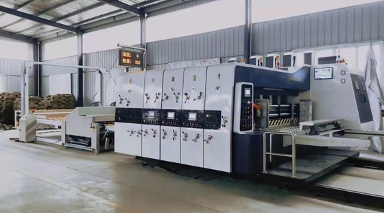 High Quality Flexo Folder Gluer Casemaker For Carton Packaging (কার্টন প্যাকেজিংয়ের জন্য উচ্চ মানের ফ্লেক্সো ফোল্ডার গ্লুর কাসেম্যাকার)