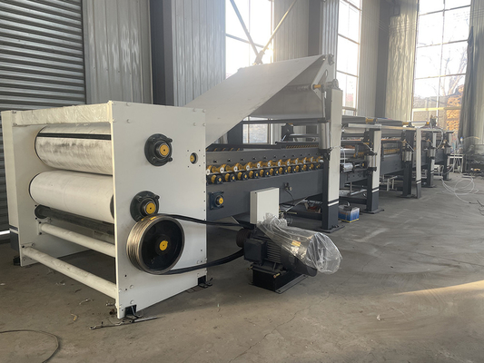 সম্পূর্ণ স্বয়ংক্রিয় corrugated কার্ডবোর্ড উত্পাদন লাইন কার্টন বক্স মেশিন