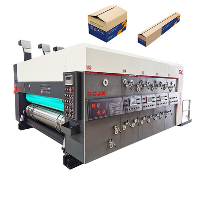 Gerun ব্র্যান্ড SC1628 Flexo প্রিন্টিং স্লটিং এবং ডাই কাটিং মেশিন উচ্চ স্থিতিশীলতা