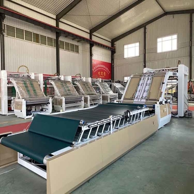 800 মিমি ঢেউতোলা শীট পেস্টিং গ্লুইং মেশিন 380V/50Hz 20Kw