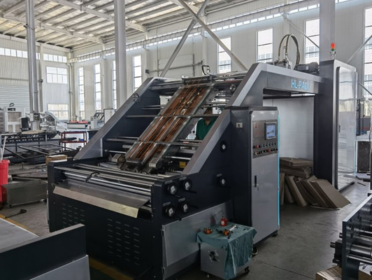 Hl1300 টাচ স্ক্রিন বাঁশি ল্যামিনেটর উচ্চ গতি সম্পূর্ণ স্বয়ংক্রিয়