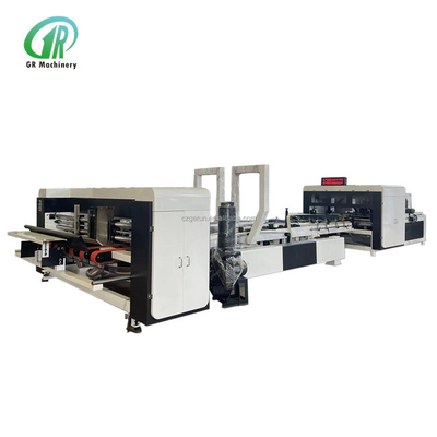 শক্ত কাগজ বক্স স্বয়ংক্রিয় ফোল্ডার Gluer 1000mm ভ্যাকুয়াম সাকশন খাওয়ানো