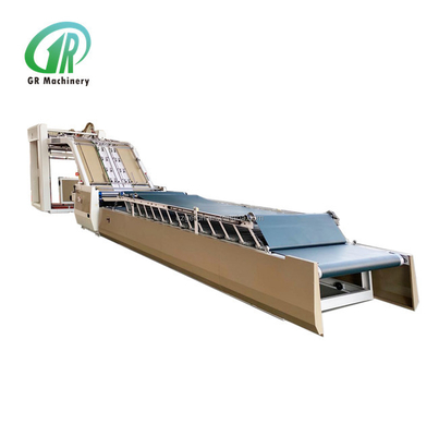 800 মিমি ঢেউতোলা শীট পেস্টিং গ্লুইং মেশিন 380V/50Hz 20Kw