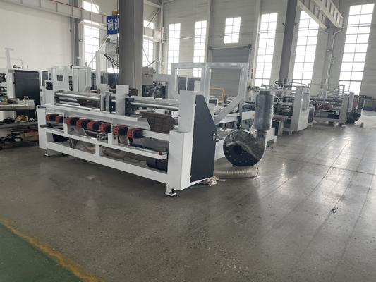 একটি মেশিন QDJ-2600B প্রকারে স্বয়ংক্রিয় সেলাই এবং আঠালো