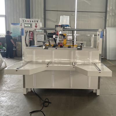 50 মিমি মিনিট পেশাদার শক্ত কাগজ gluing জন্য ঢেউতোলা শক্ত কাগজ ফোল্ডার Gluer মেশিন