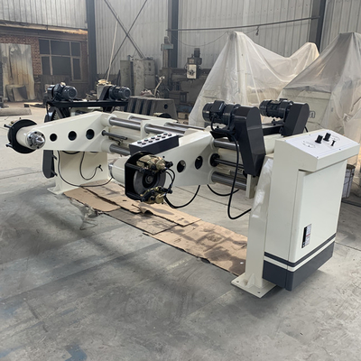 1600mm বৈদ্যুতিক মিল রোল স্ট্যান্ড প্রতিসম কাঠামো ঢেউতোলা পিচবোর্ড উত্পাদন লাইন