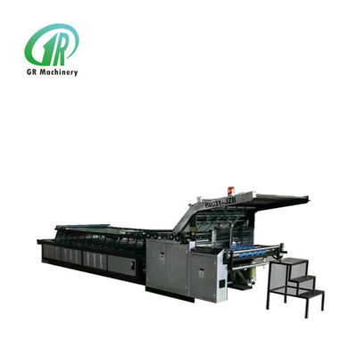 1300x1250mm সেমি অটো ফ্লুট ল্যামিনেটর মেশিন সিঙ্গেল সাইড ঢেউতোলা পেপার বোর্ড