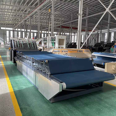 1600mm সার্ভো সেমি অটোমেটিক ফ্লুট ল্যামিনেটর মেশিন 6kw সিঙ্গেল সাইড ঢেউতোলা