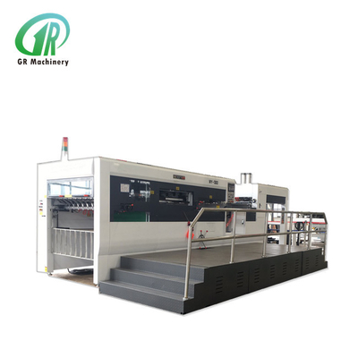 OEM ব্যবহৃত স্বয়ংক্রিয় ঢেউতোলা শক্ত কাগজ ডাই কাটিং মেশিন 1300x980mm