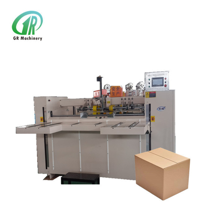 6HP সেমিঅটো ঢেউতোলা কার্টন বক্স স্টিচিং মেশিন 400 পিস প্রতি মিনিট