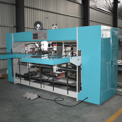 OEM শক্ত কাগজ বক্স সেলাই মেশিন ঢেউতোলা বক্স মেশিন দ্বিতীয় হাত