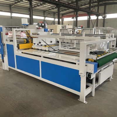 1500×1800mm ঢেউতোলা শক্ত কাগজ ফোল্ডার গ্লুয়ার মেশিন হাই স্পিড স্বয়ংক্রিয়