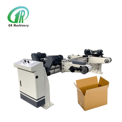 পিএলসি-নিয়ন্ত্রিত corrugated কার্ডবোর্ড উত্পাদন লাইন সর্বোচ্চ Φ1500mm কাগজ বহন ব্যাসার্ধ