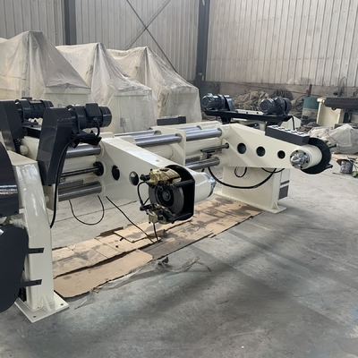 পিএলসি-নিয়ন্ত্রিত corrugated কার্ডবোর্ড উত্পাদন লাইন সর্বোচ্চ Φ1500mm কাগজ বহন ব্যাসার্ধ