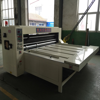 পিএলসি নিয়ন্ত্রিত corrugated কার্টন ডাই কাটিং মেশিন উচ্চ উত্পাদনশীলতা