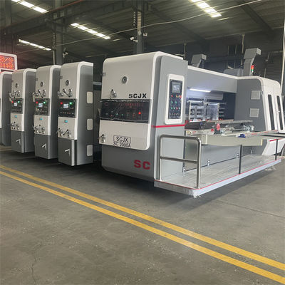 তরঙ্গায়িত কার্ডবোর্ড কার্টন বক্স প্রিন্টিং রোটারি স্লটিং মেশিন