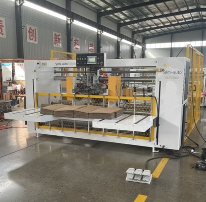 কার্টন বক্স সেলাই মেশিন জন্য corrugated বক্স উচ্চ দক্ষতা তৈরি সামান্য ত্রুটি