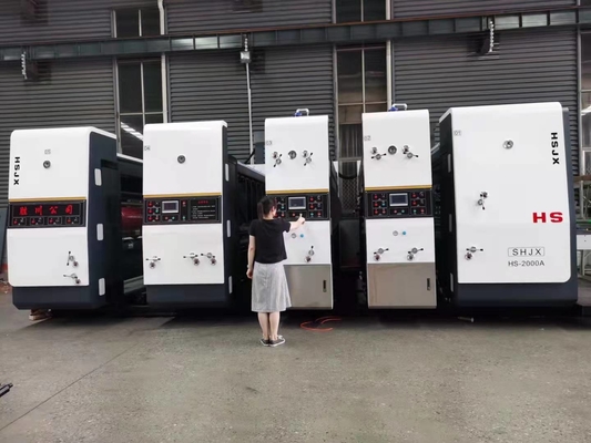 OEM 5 রঙের ঢেউতোলা কার্ডবোর্ড বক্স উত্পাদন সরঞ্জাম তৈরির প্ল্যান্ট