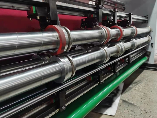 OEM 5 রঙের ঢেউতোলা কার্ডবোর্ড বক্স উত্পাদন সরঞ্জাম তৈরির প্ল্যান্ট