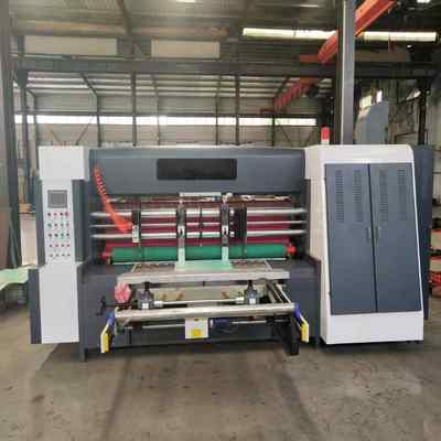 ইলেকট্রিক কন্ট্রোল ঘূর্ণনশীল স্লটার মেশিন জন্য Min. শীট আকার 400mm X 600mm এবং সর্বোচ্চ. যান্ত্রিক গতি 150m/min