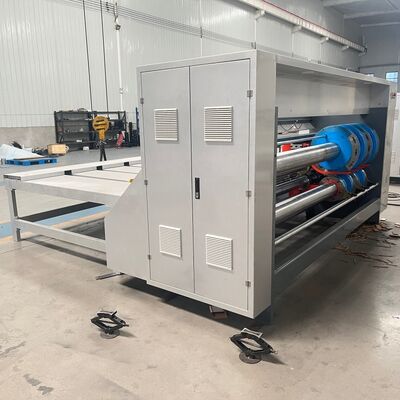 Corrugated Box Slotting And Creasing Rotary Slotting Device Semi Automatic Feeding Ideal For Packaging Production Lines